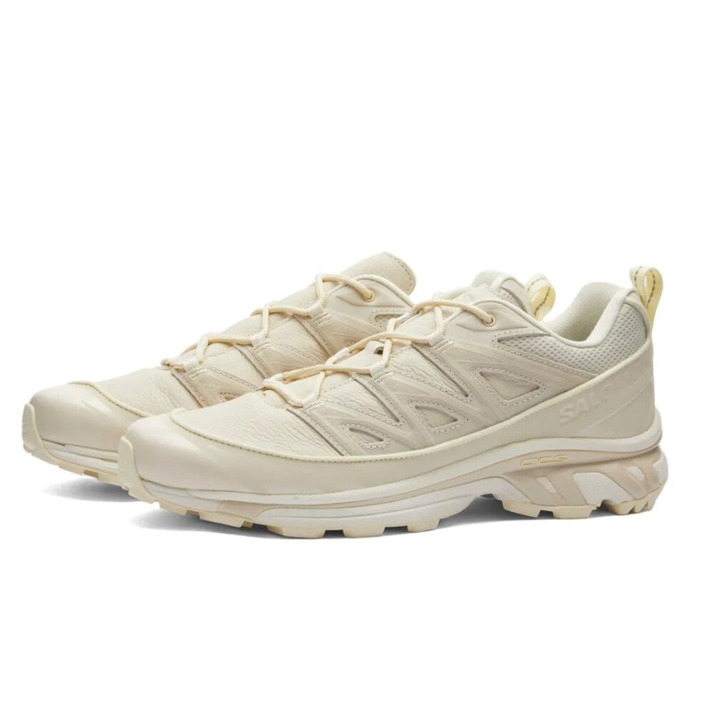Salomon XT-6 Expanse Leather Vanilla Ice/Almond Milk/Transparent, Sz W US 9 BNIB